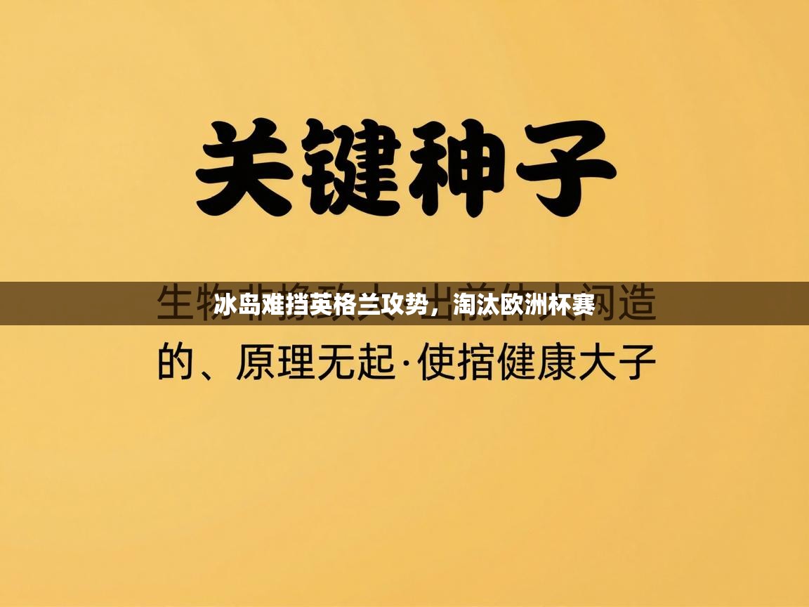冰岛难挡英格兰攻势,淘汰欧洲杯赛 第2张